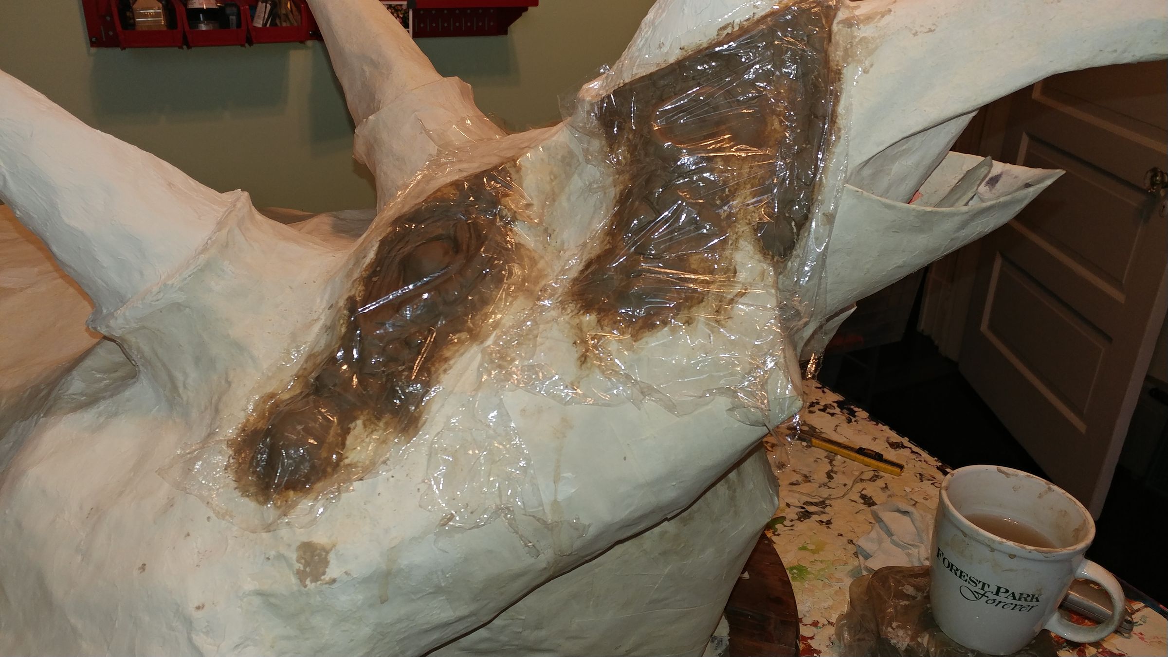 Paper Mache Dinosaur 9 Steps (with Pictures) Instructables