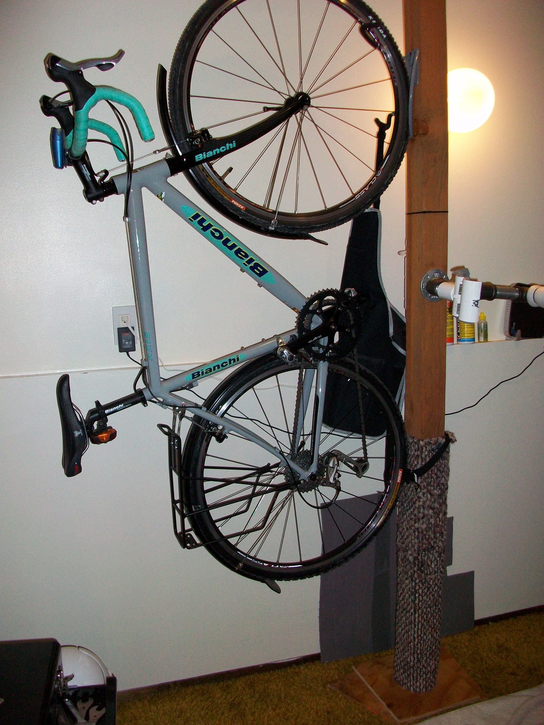 how to use bicycle stand