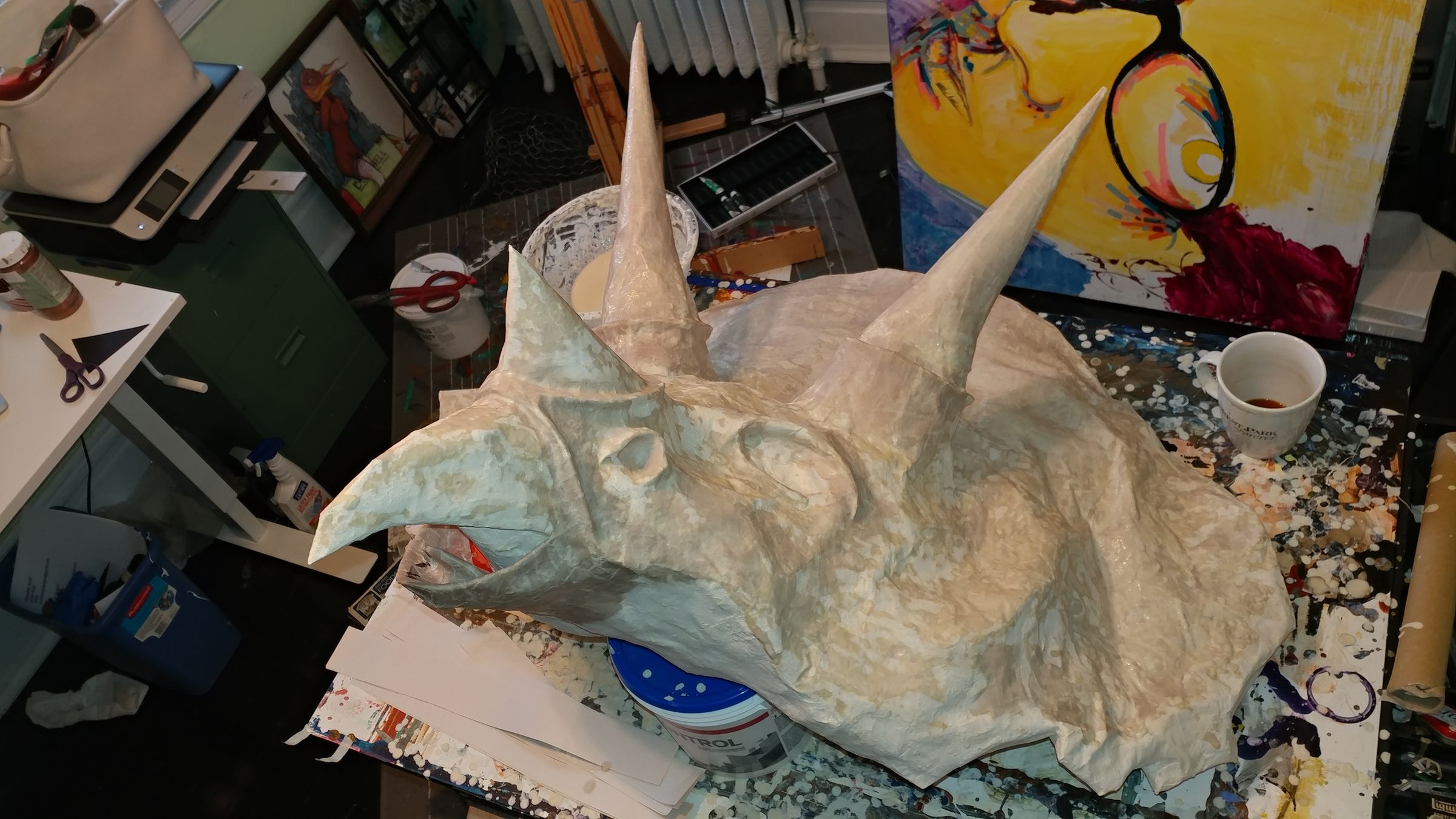 Paper Mache Dinosaur 9 Steps (with Pictures) Instructables