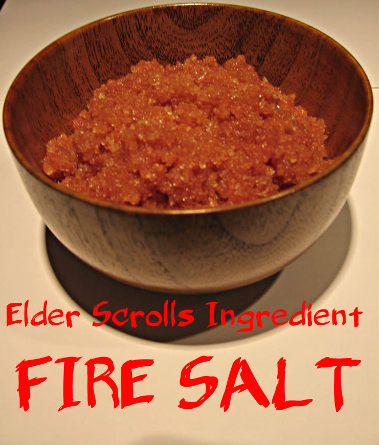 Spicy Edible Fire Salts (Skyrim) (With Pictures) - Instructables