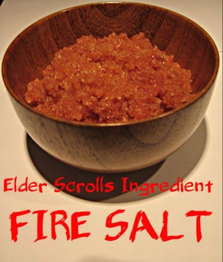 Spicy Edible Fire Salts (Skyrim) (With Pictures) - Instructables Spicy Edible Fire Salts (Skyrim) (With Pictures) - Instructables