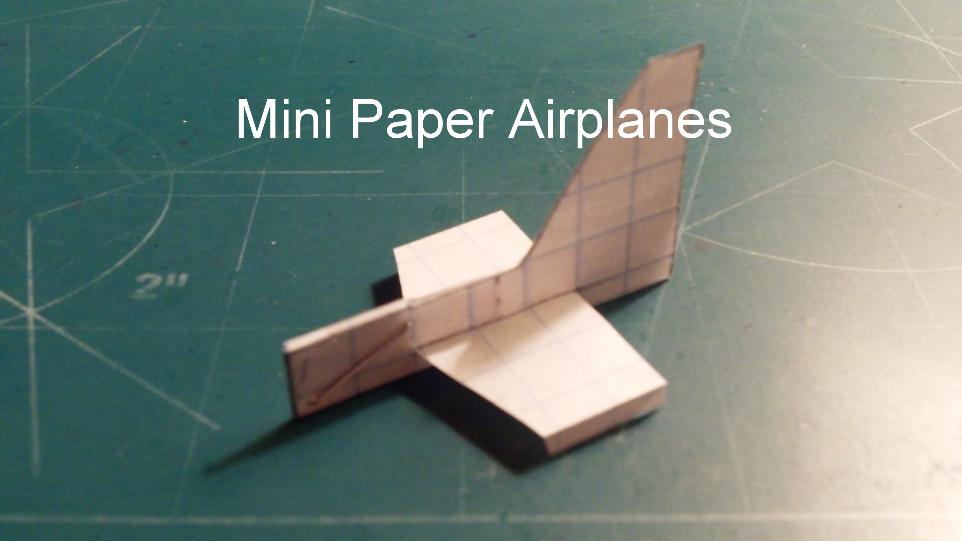 Mini Paper Airplanes