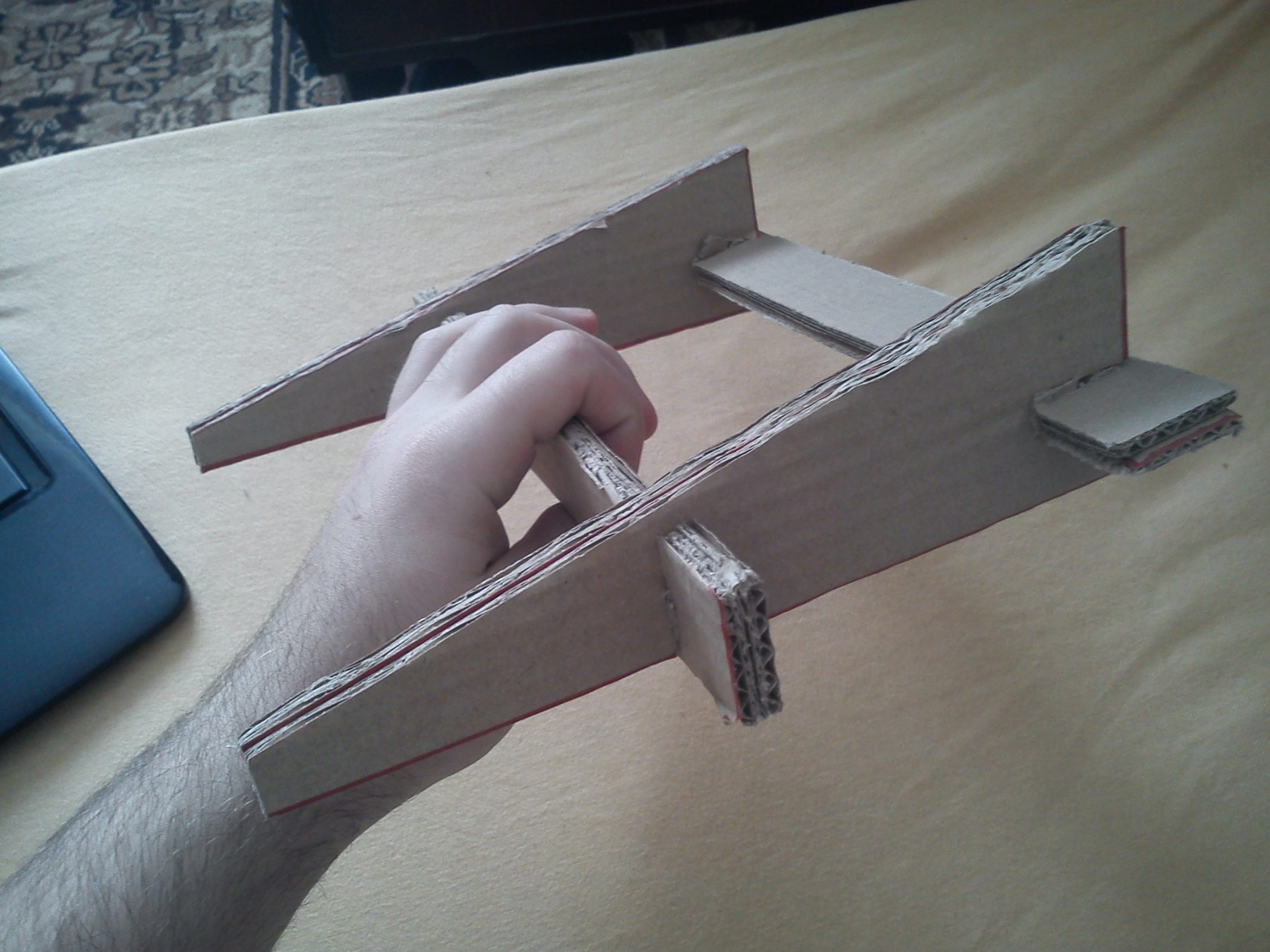 Cardboard Laptop Stand Instructables