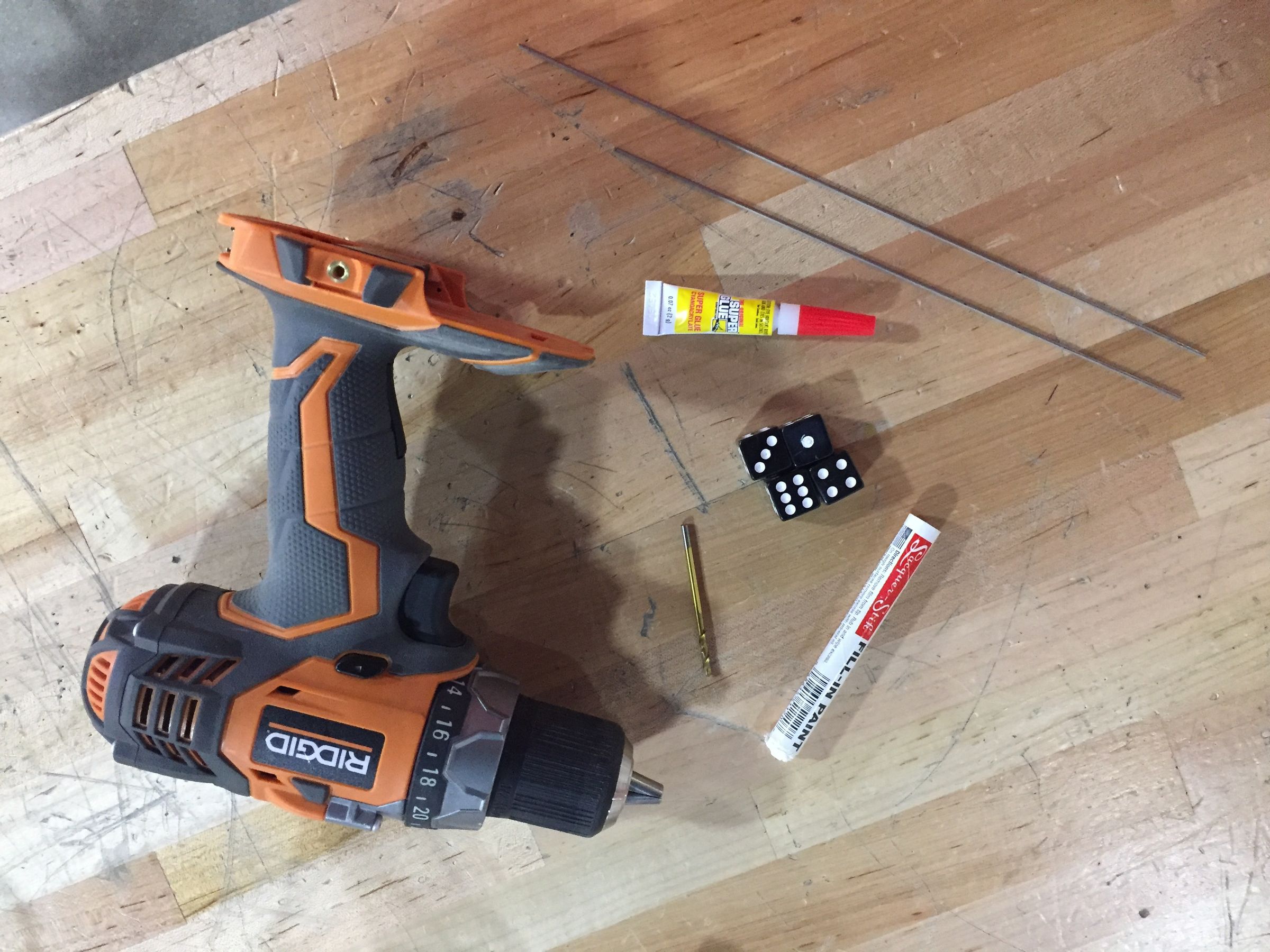 Weighted Dice 5 Steps Instructables