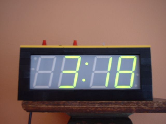 a lego clock case DIY Project DIY Project Image