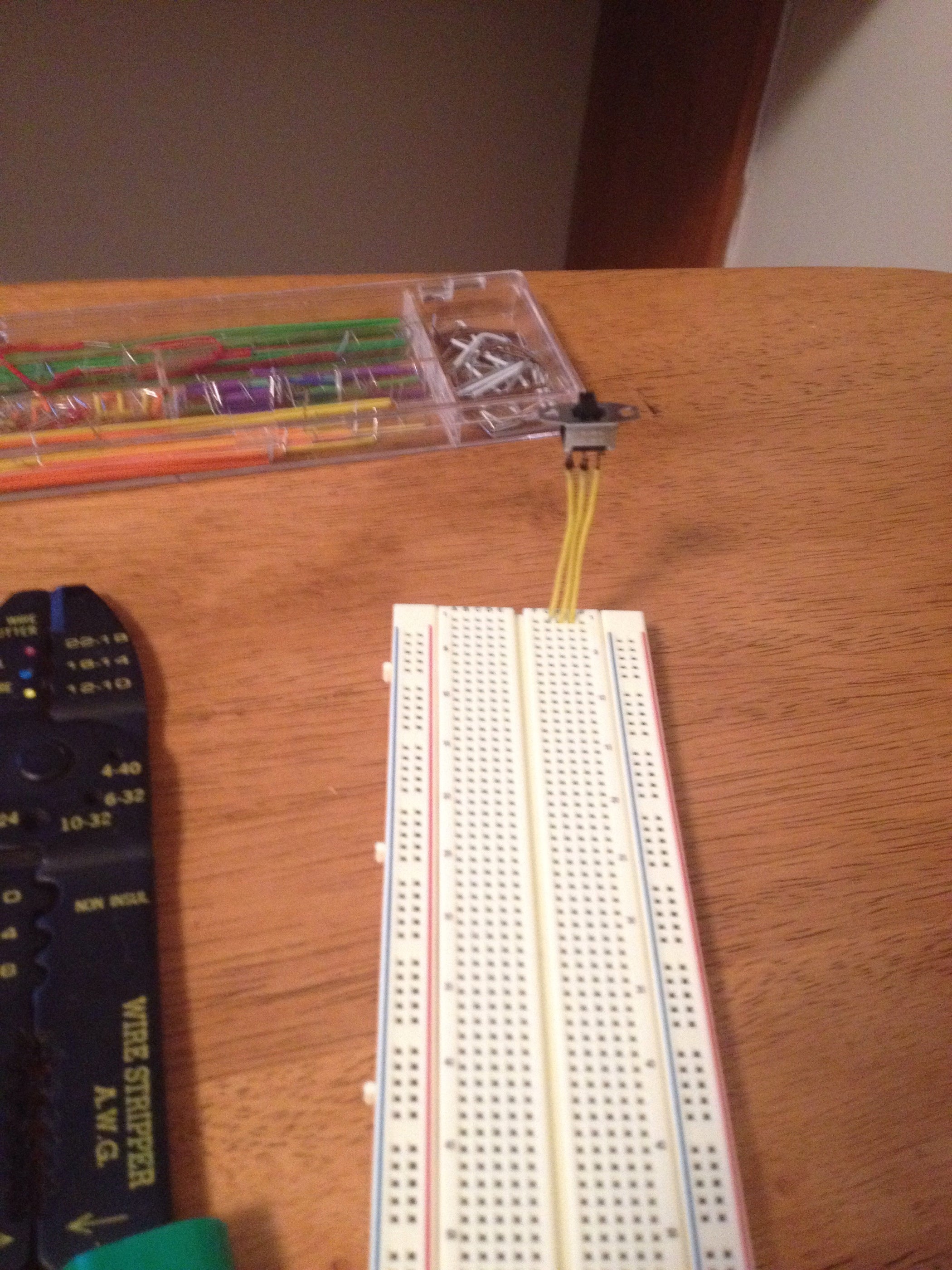 Breadboard Friendly Switch 3 Steps Instructables