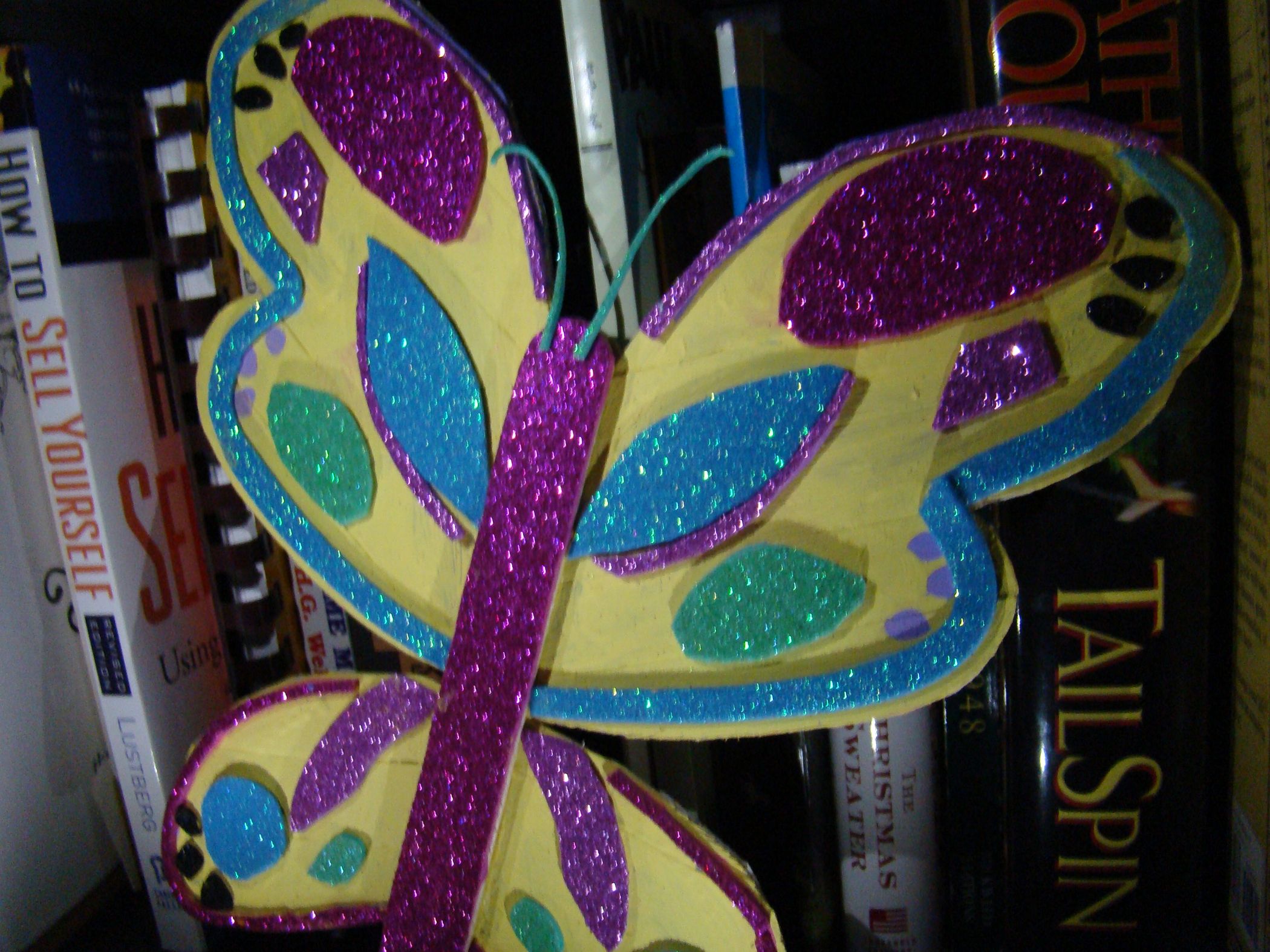 butterfly popsicle stick craft