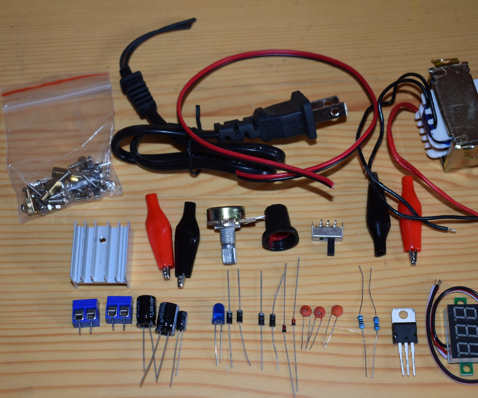 DIY guide for DIY an Adjustable Power Supply Source With Voltmeter Function with step-by-step instructions