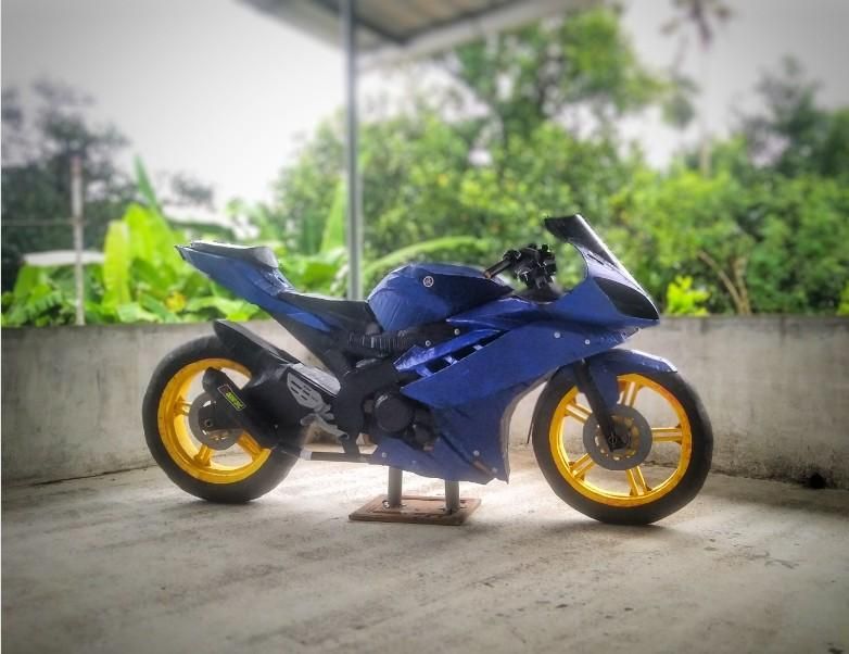 Yamaha R15 Bike Lifesize Model Made 