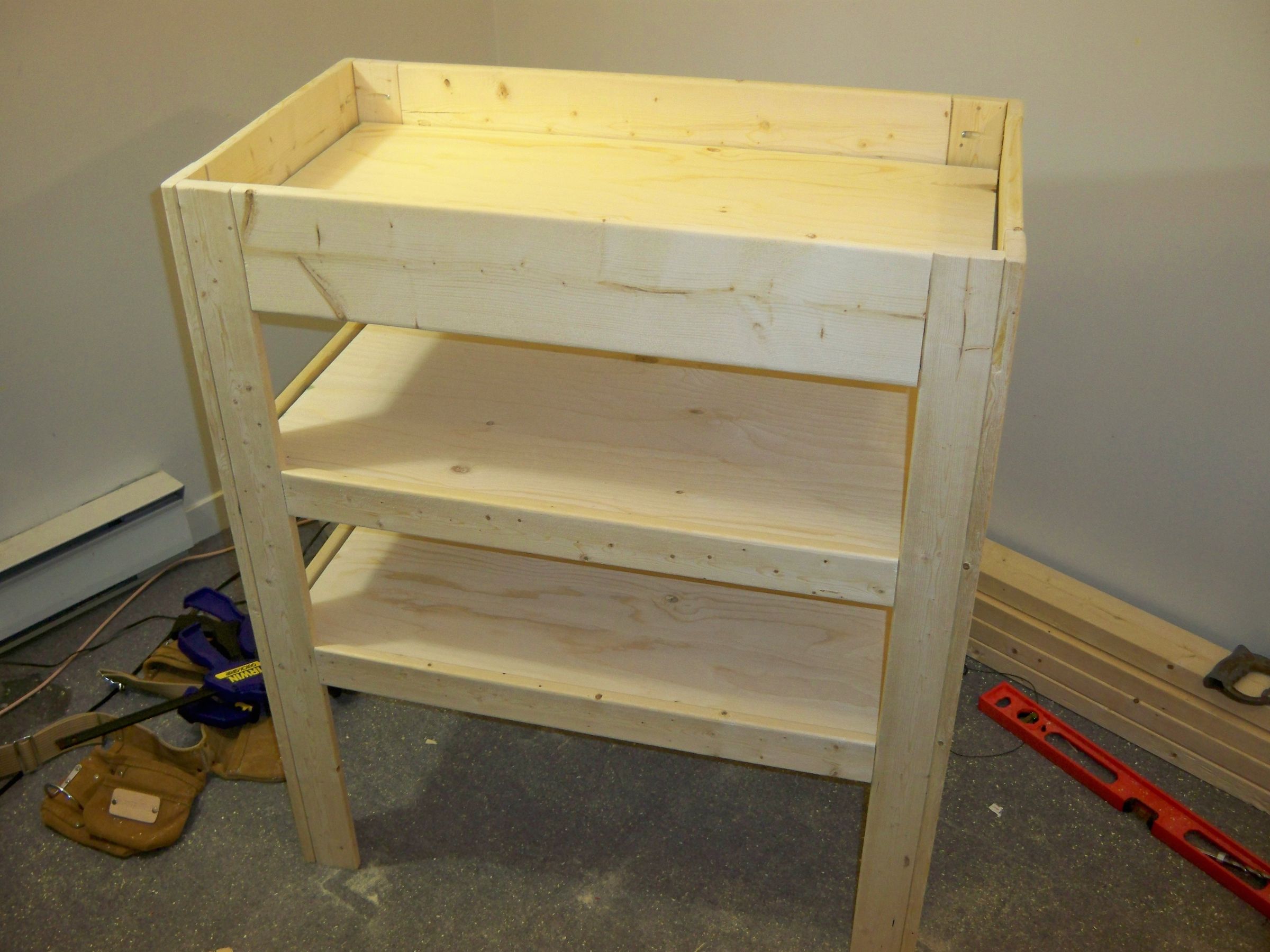making a changing table