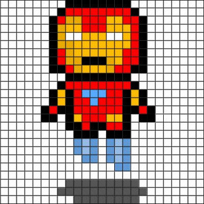 Learn To Code Pixel Art Drawing With Microsoft Excel 13 Steps Instructables