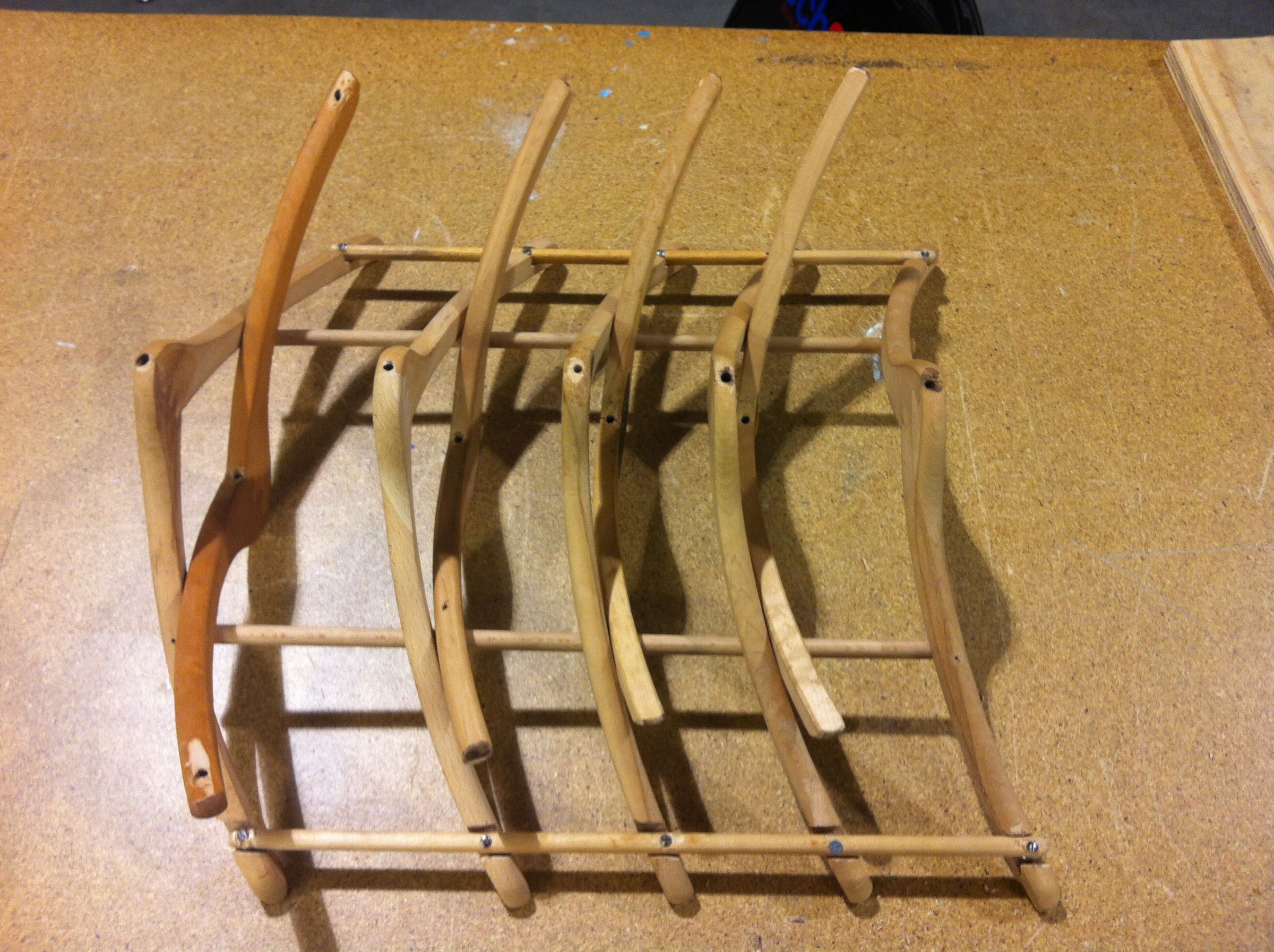 Wood Hanger Dish Drying Rack 7 Steps Instructables