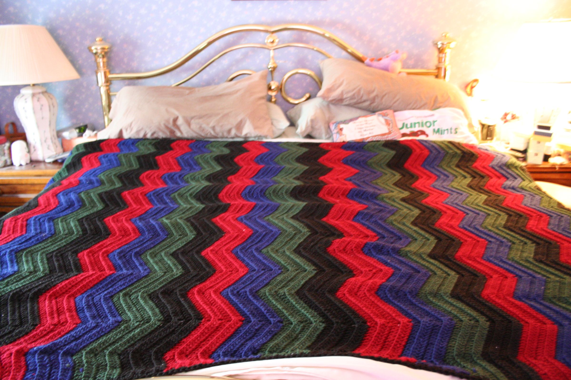 Giant Ripple Afghan Instructables