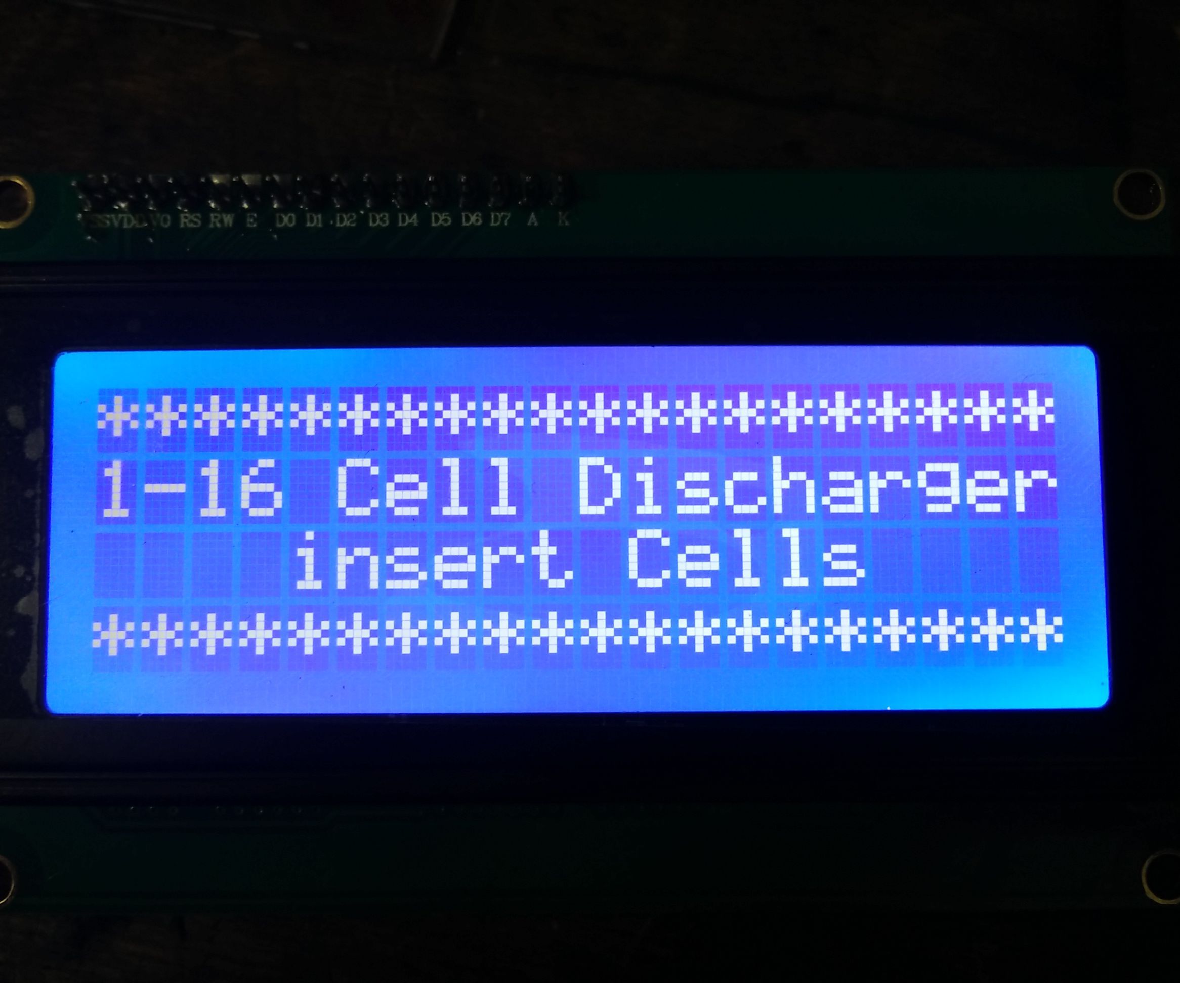16 channel 18650 lithium capacity tester DIY Project DIY Project Image