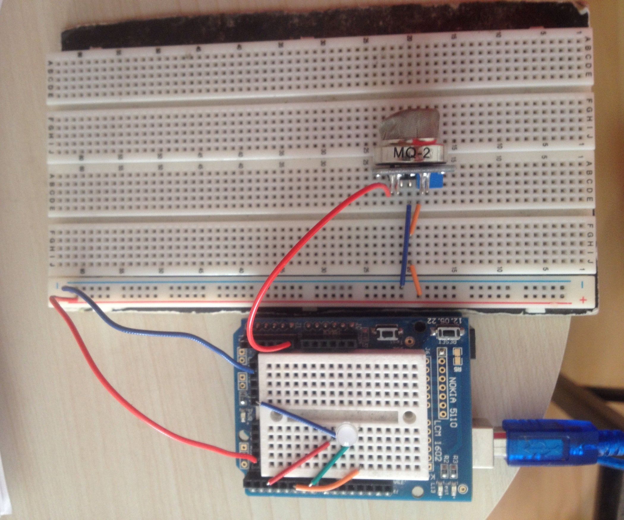 Ardunio Smoke and Gas Sensor(MQ-2) : 3 Steps - Instructables