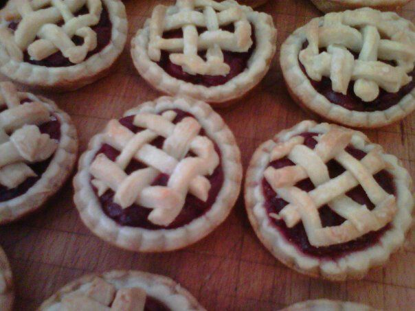 Baby Cherry Pies!
