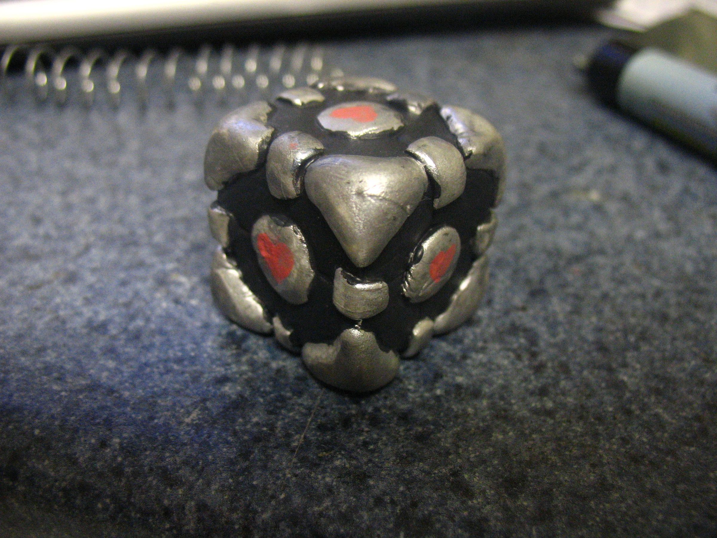 weighted companion cube DIY Project DIY Project Image