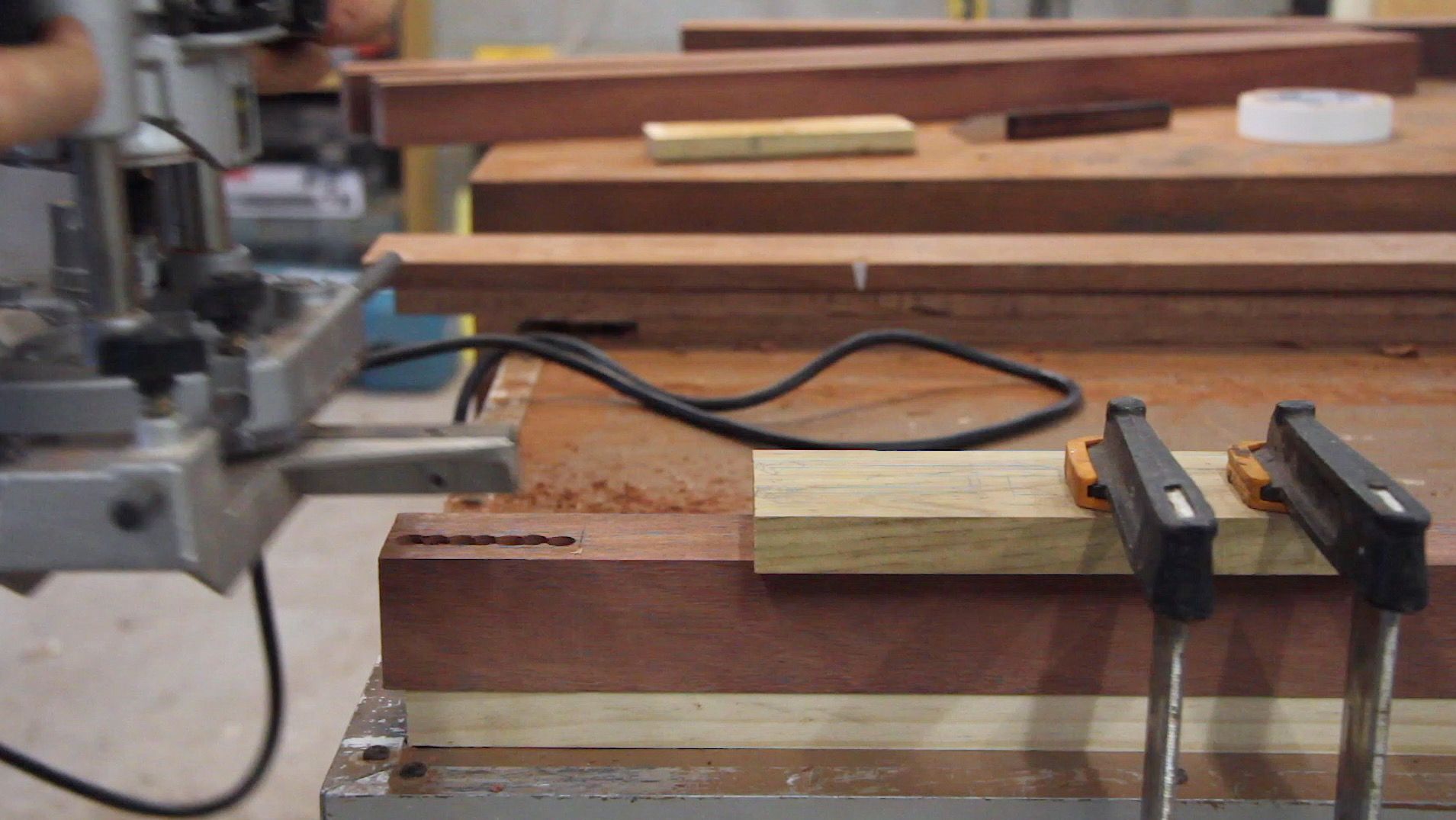 How to Make a Simple Table Leg Assembly Using Mortise and Tenon Joinery