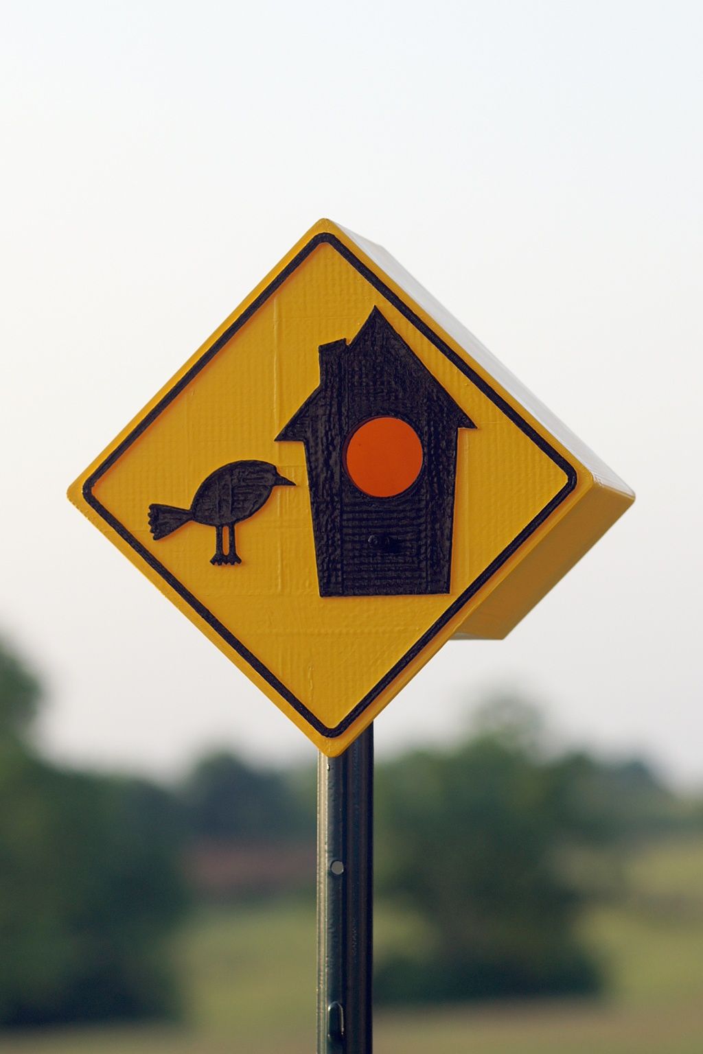 DIY guide for 3D-Printed Birdhouse, A Sign with step-by-step instructions