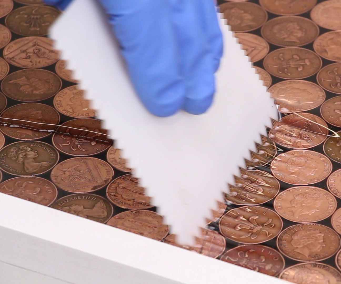 Resin Penny Floor Project! 7 Steps (with Pictures) Instructables