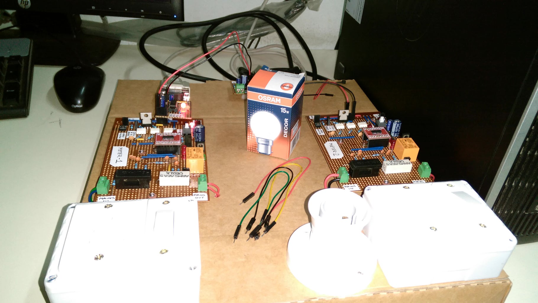 Smart Home Energy Monitoring & Management System : 10 Steps Circuit Diagram