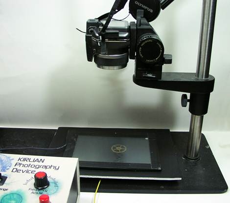 digital kirlian photography 3 steps