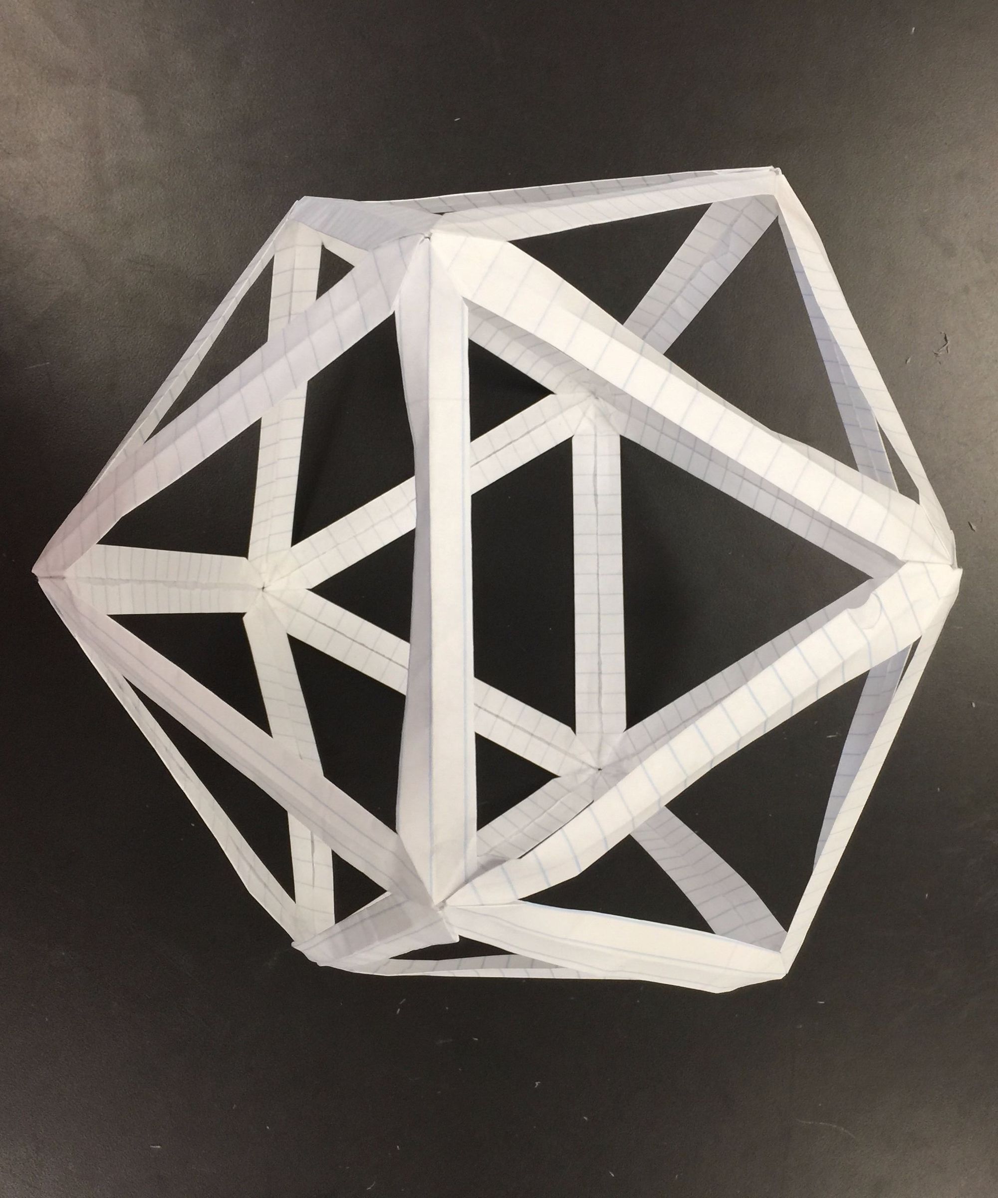 origami icosahedron DIY Project DIY Project Image