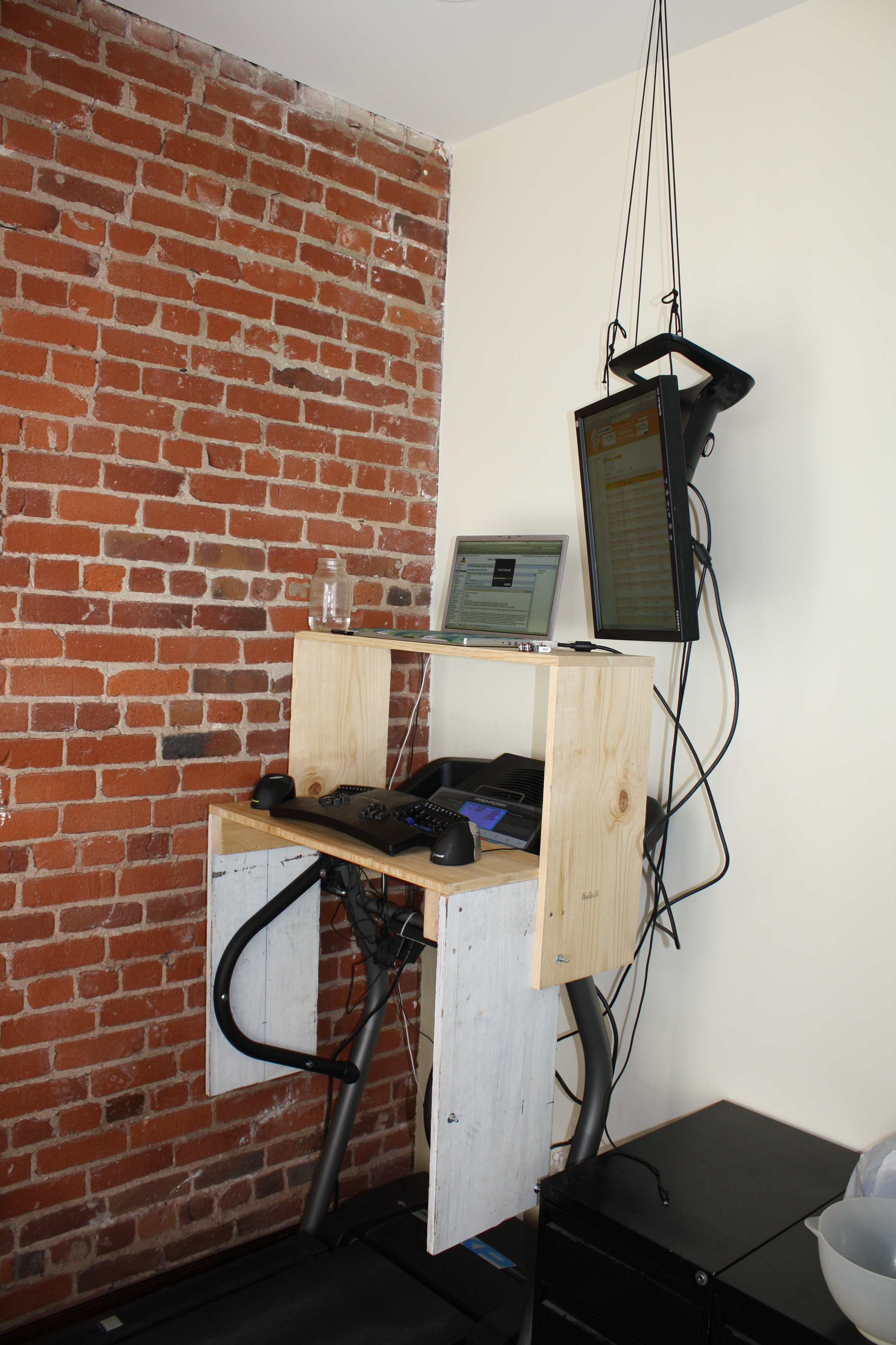 Treadmill Desk 11 Steps (with Pictures) Instructables