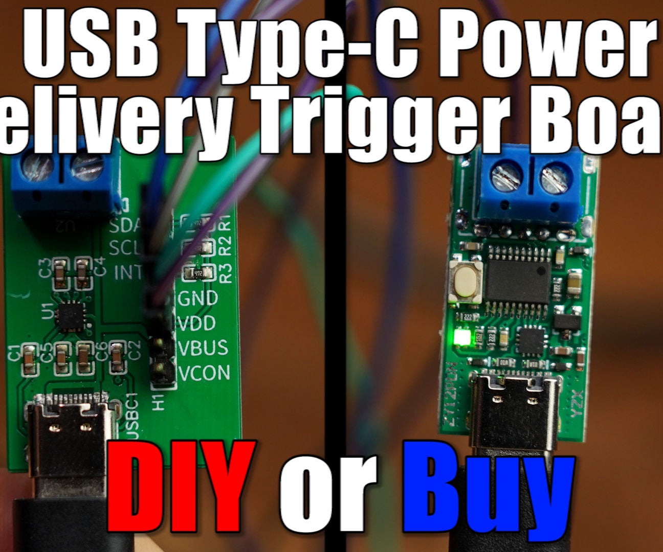DIY USB Type-C Power Delivery Trigger Board : 5 Steps (with Pictures ...