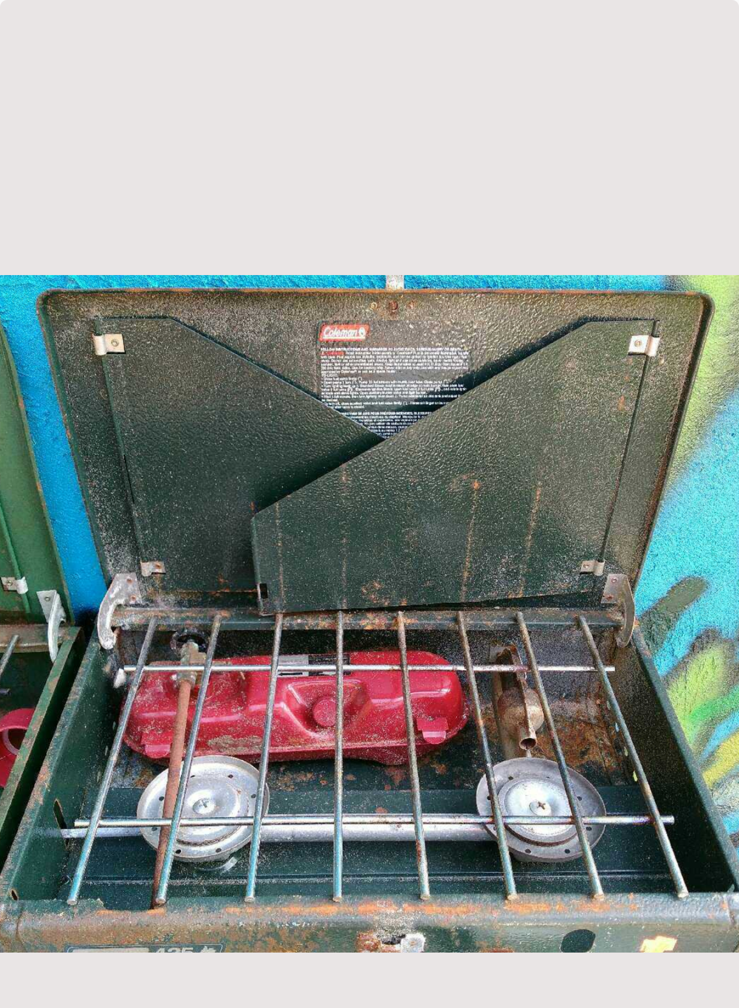 Coleman Stove (case) Refurbished 
