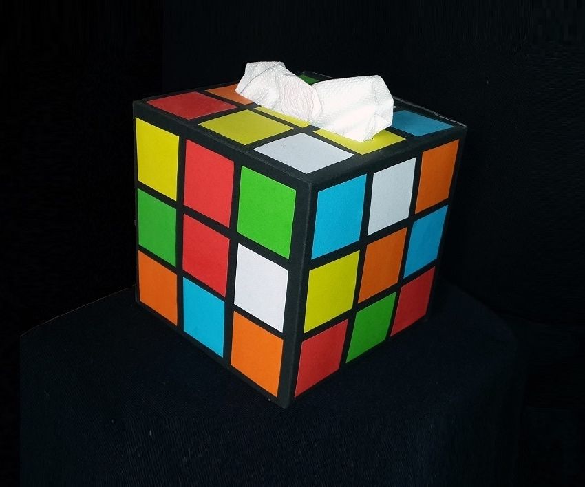 Rubik's Cube Tissue Box 6 Steps (with Pictures) Instructables