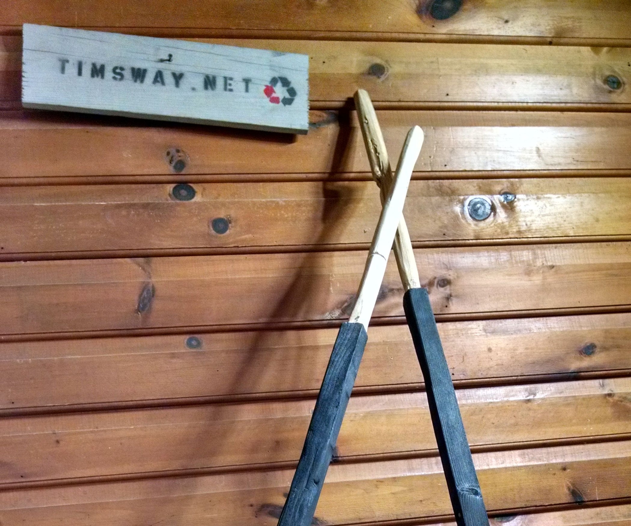 Make Adjustable Stilts With No Power Tools Out of a Scrap 2x4 (with