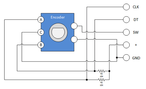 ATMega328P Rotary Encoder and 7-Segment Display : 6 Steps (with ...