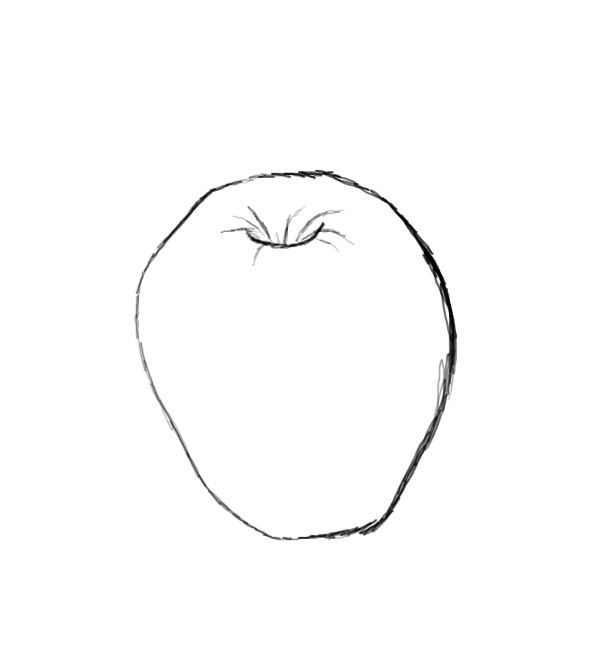 How To Draw An Apple 4 Steps Instructables