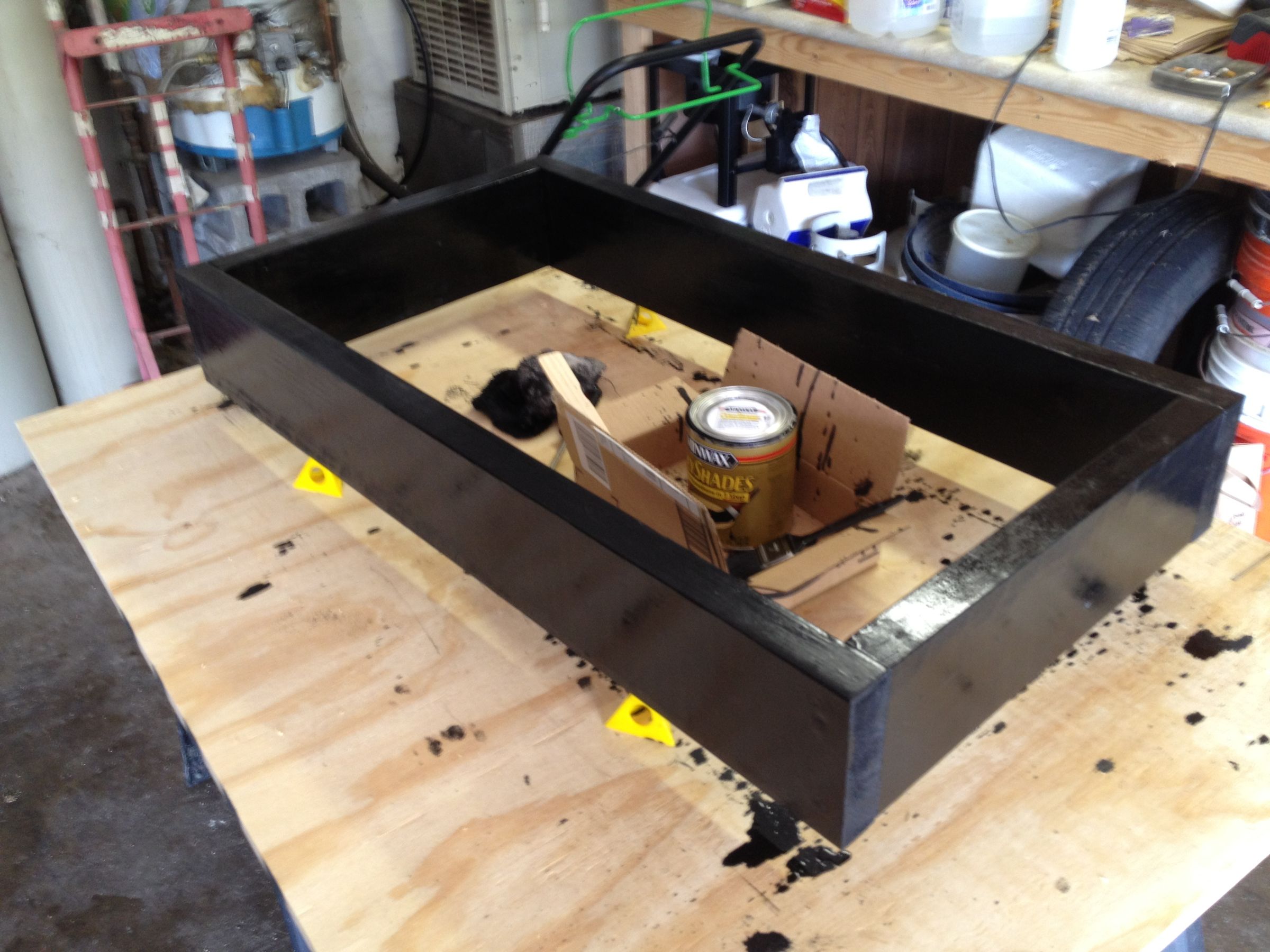 Chest Freezer Kegerator/Keezer and Building Cornhole Boards in the