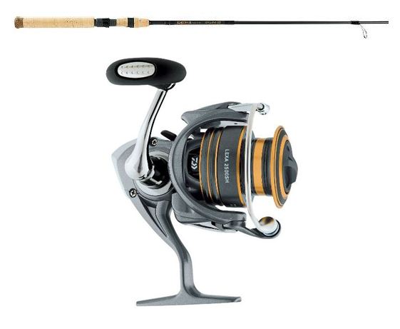 walleye fishing rods and reels