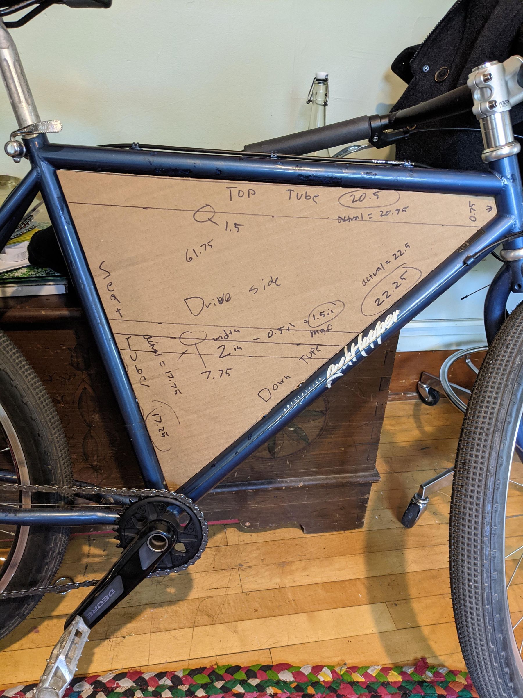 Bicycle Frame Bag for Bike Packing Hooligans 5 Steps (with Pictures