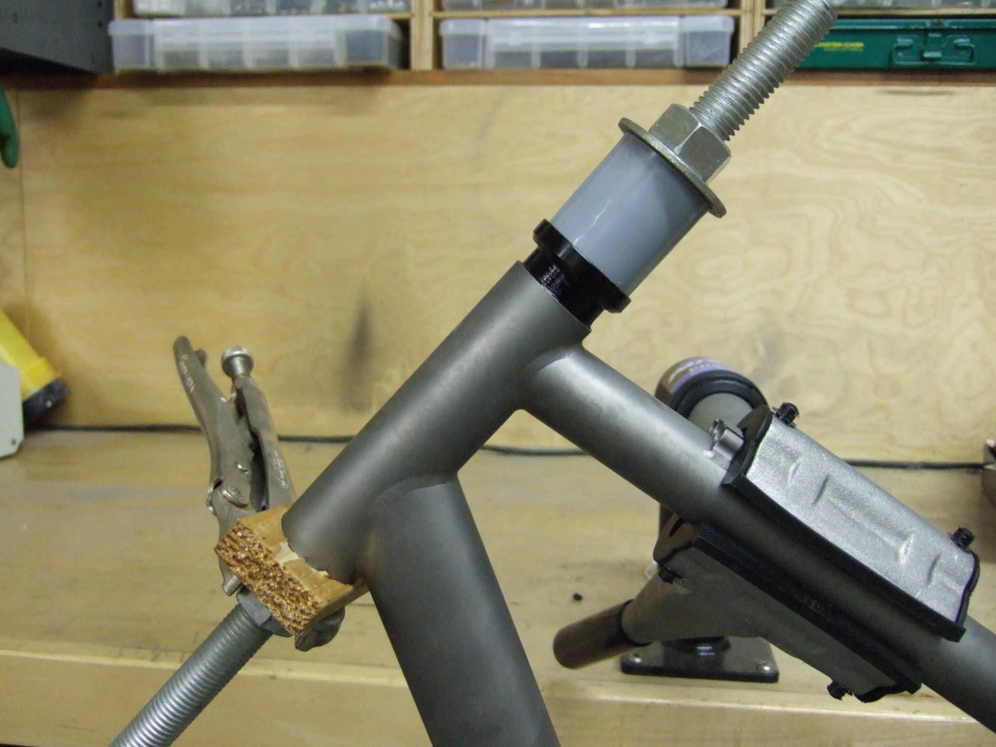 How to Make a Bike Headset Press & Install a Headset 5 Steps