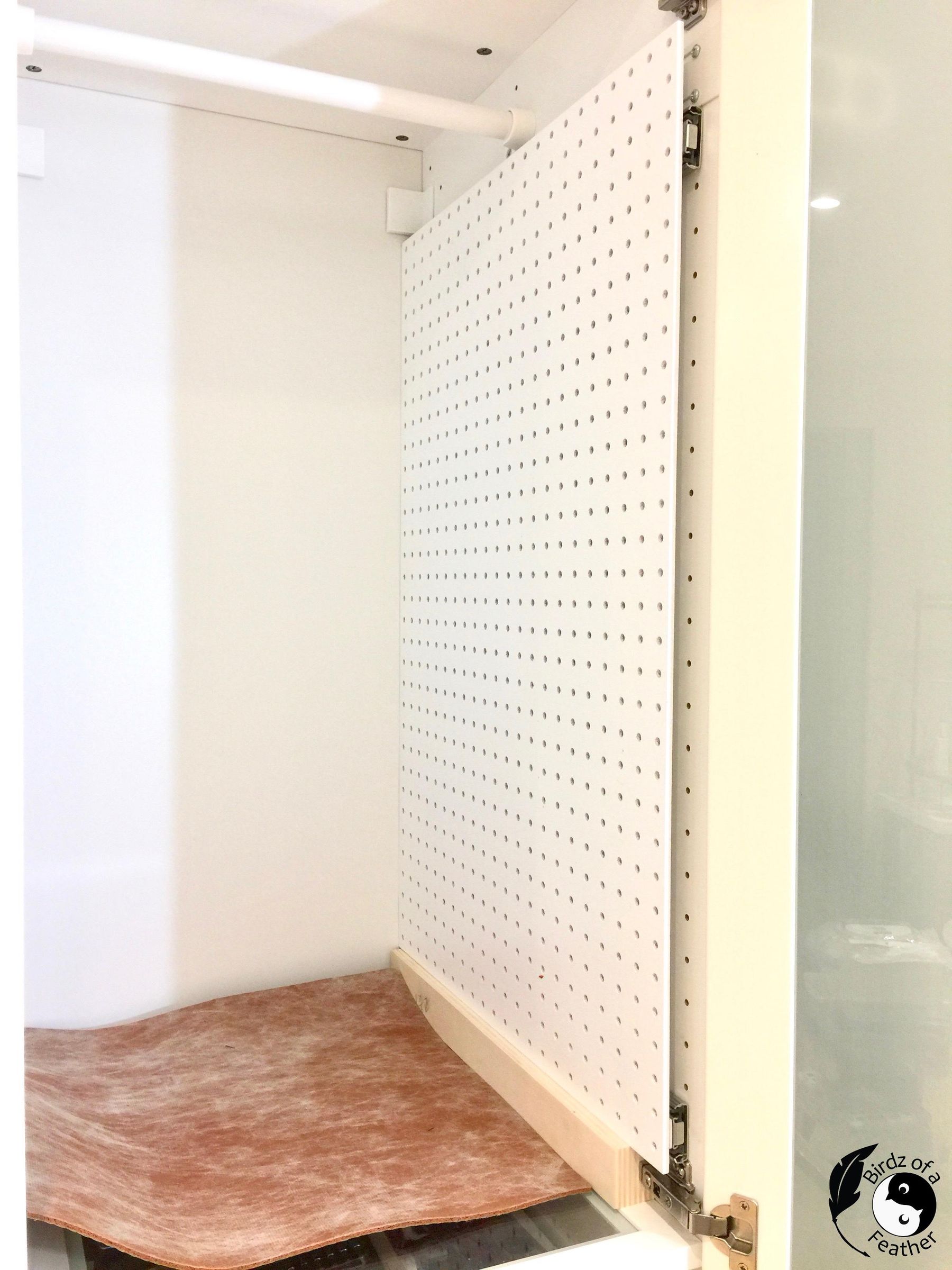 How to Make a Hidden Pegboard That Slides! 11 Steps (with Pictures