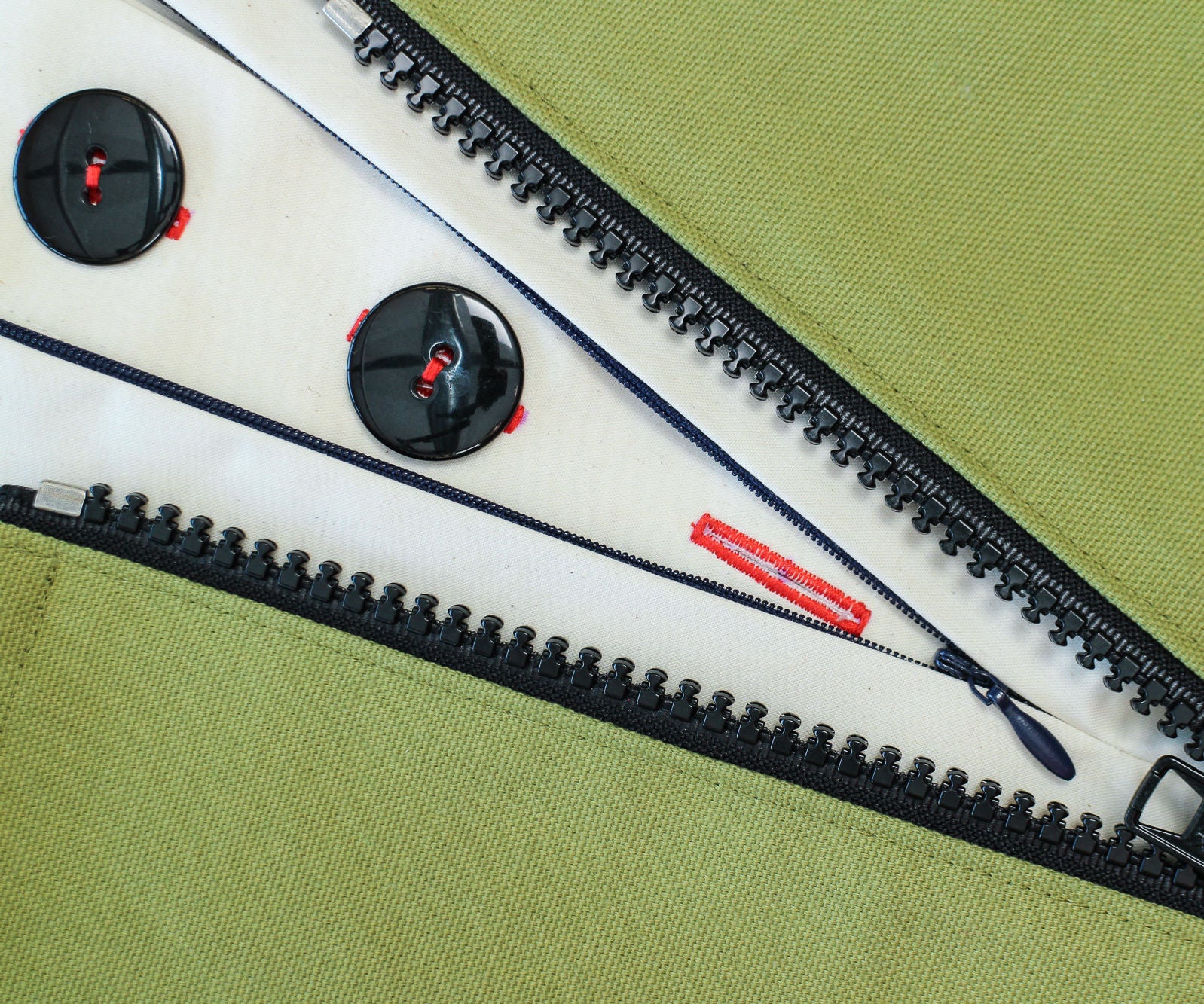 Sewing Zippers and Buttons 11 Steps Instructables