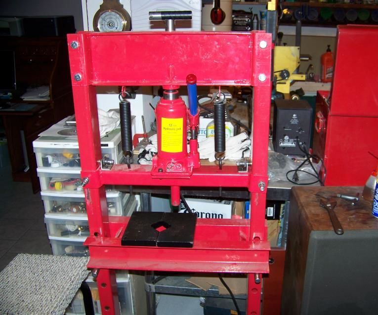 DIY guide for Hydraulic Press Improvement with step-by-step instructions