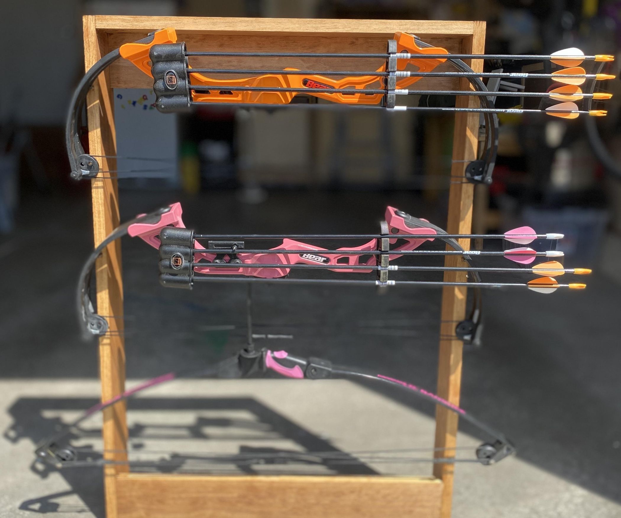Archery Bow Rack 5 Steps Instructables