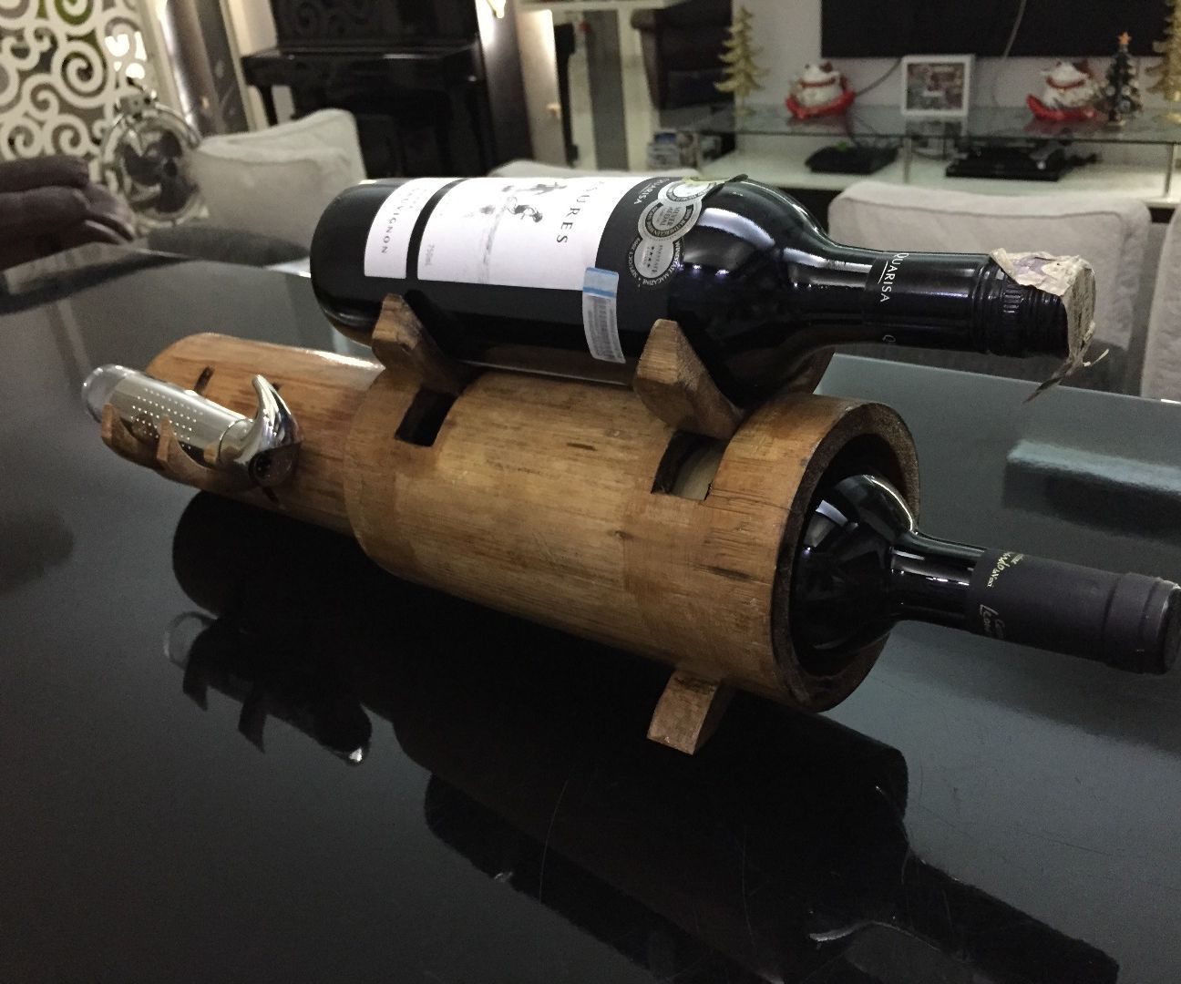 bamboo wine holder DIY Project DIY Project Image
