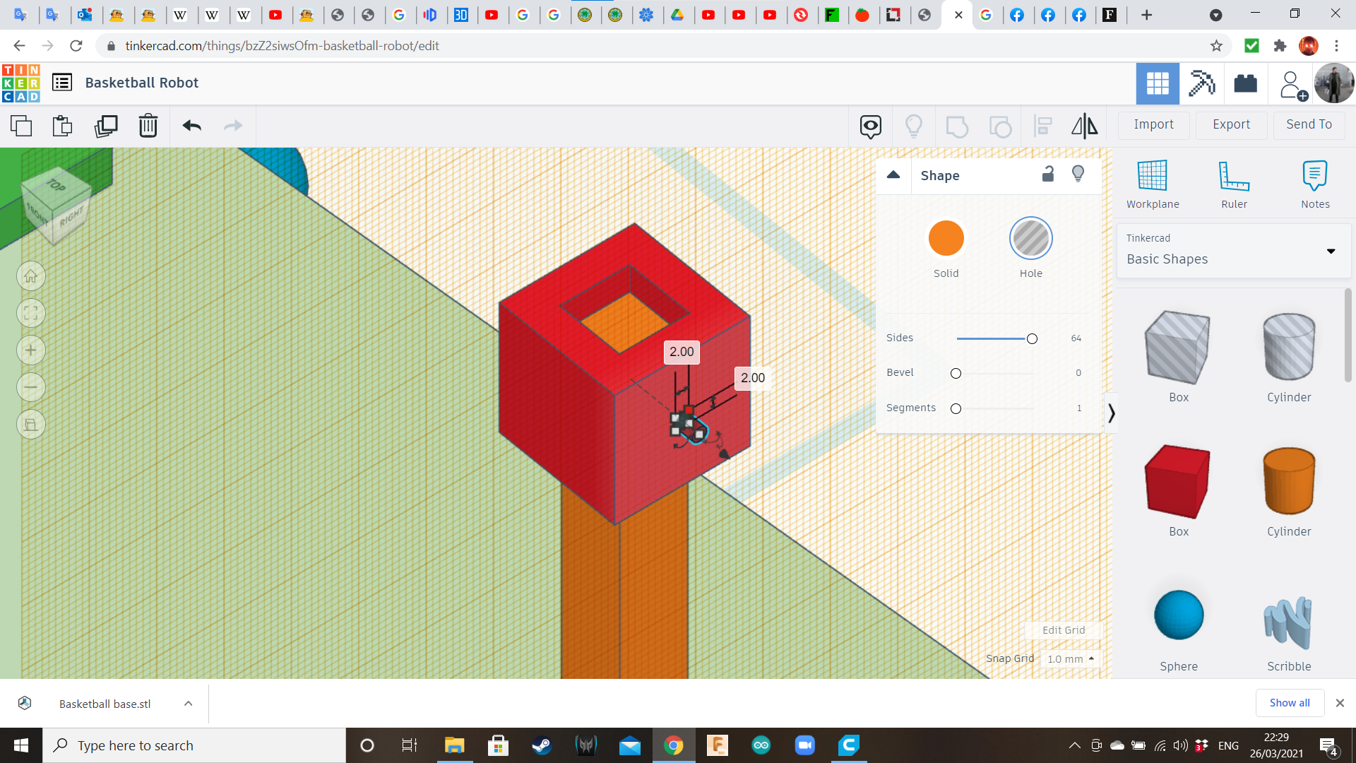 Tinkercad Robotics for School Basketball Machine! 16 Steps (with Pictures) Instructables