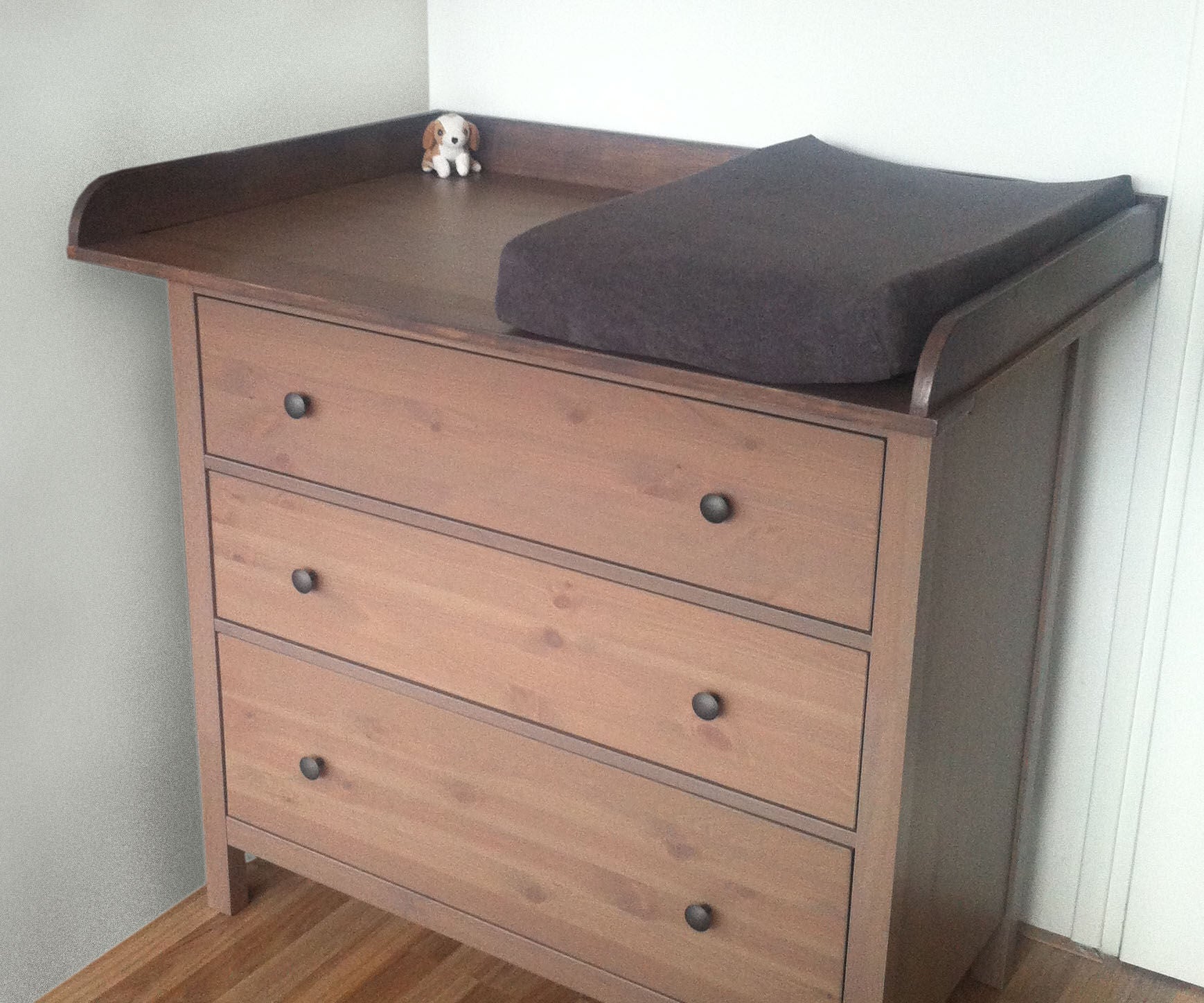 Hemnes Baby Changing Dresser IKEAHack 5 Steps (with Pictures