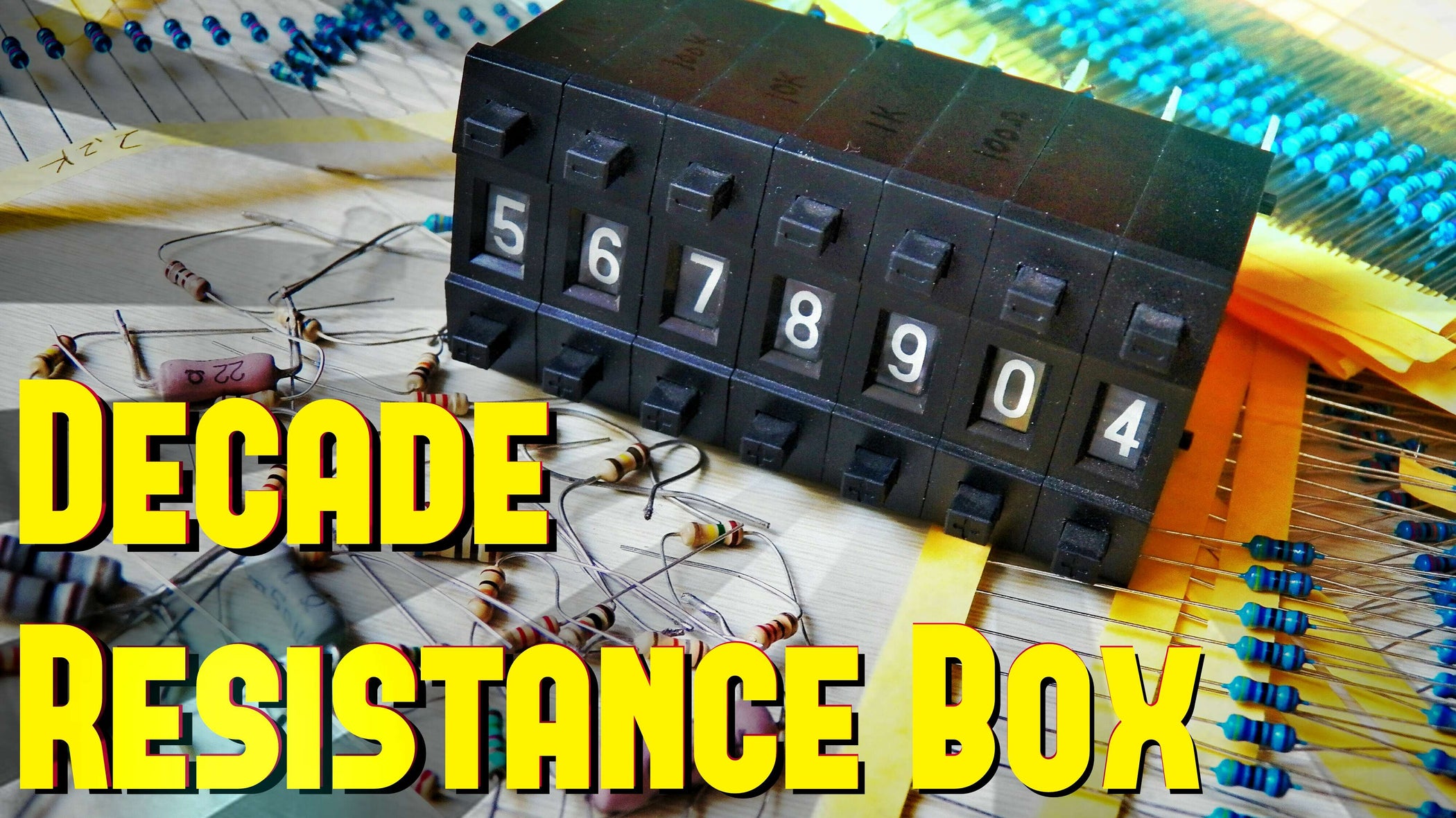 Decade Resistance Substitution Box Under 10 3 Steps Instructables