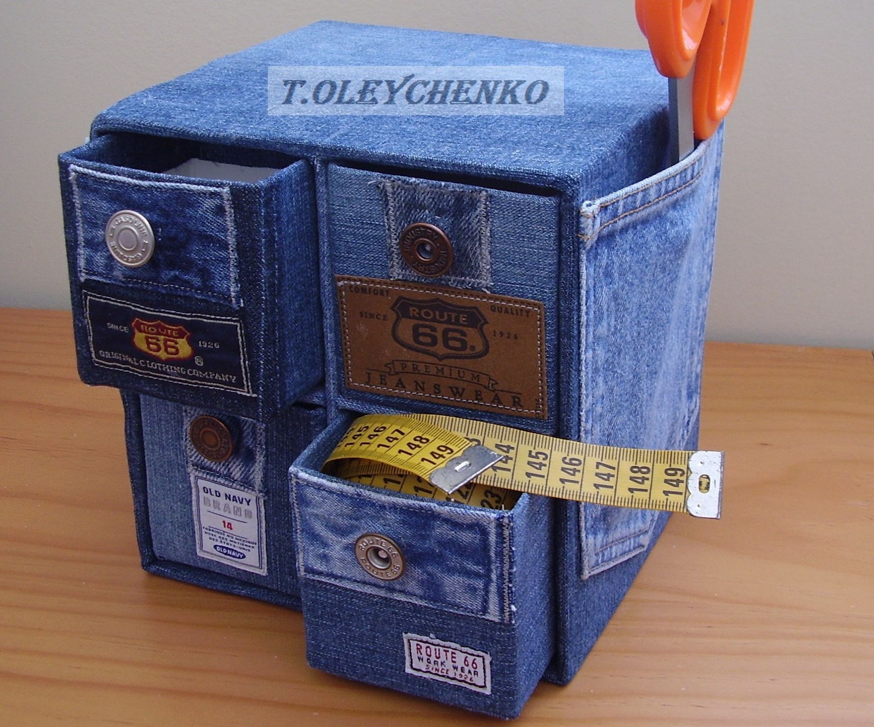 Cardboard + Denim Drawer 11 Steps (with Pictures) Instructables