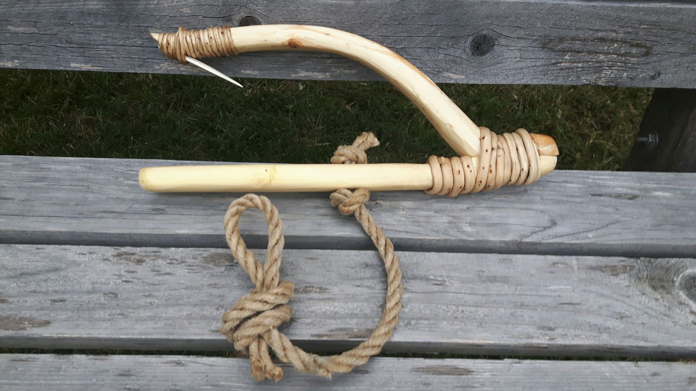 Handcarved Native American Halibut Hook 9 Steps (with Pictures
