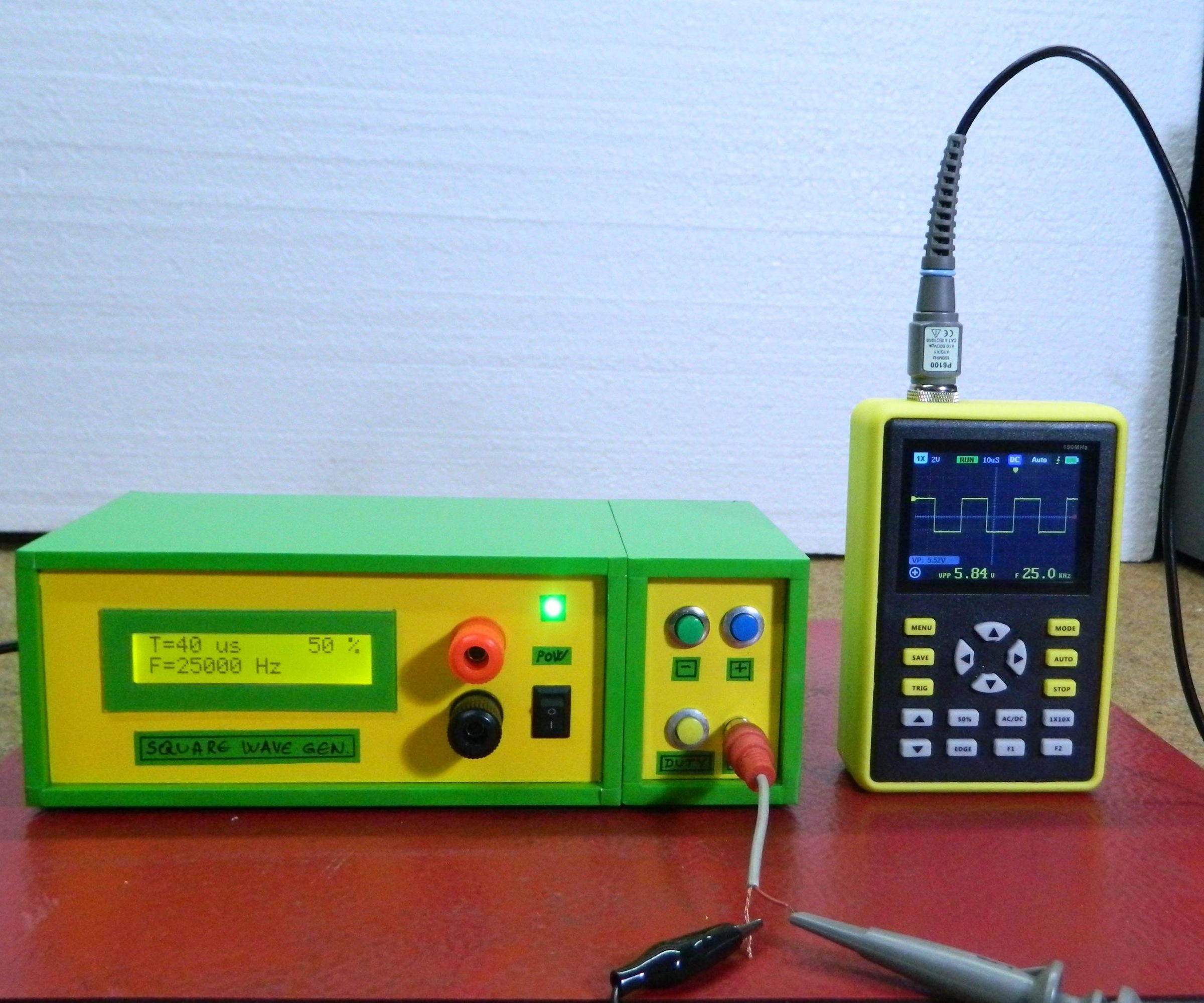 DIY guide for DIY Arduino Square Wave Generator Up to 1Mhz with step-by-step instructions