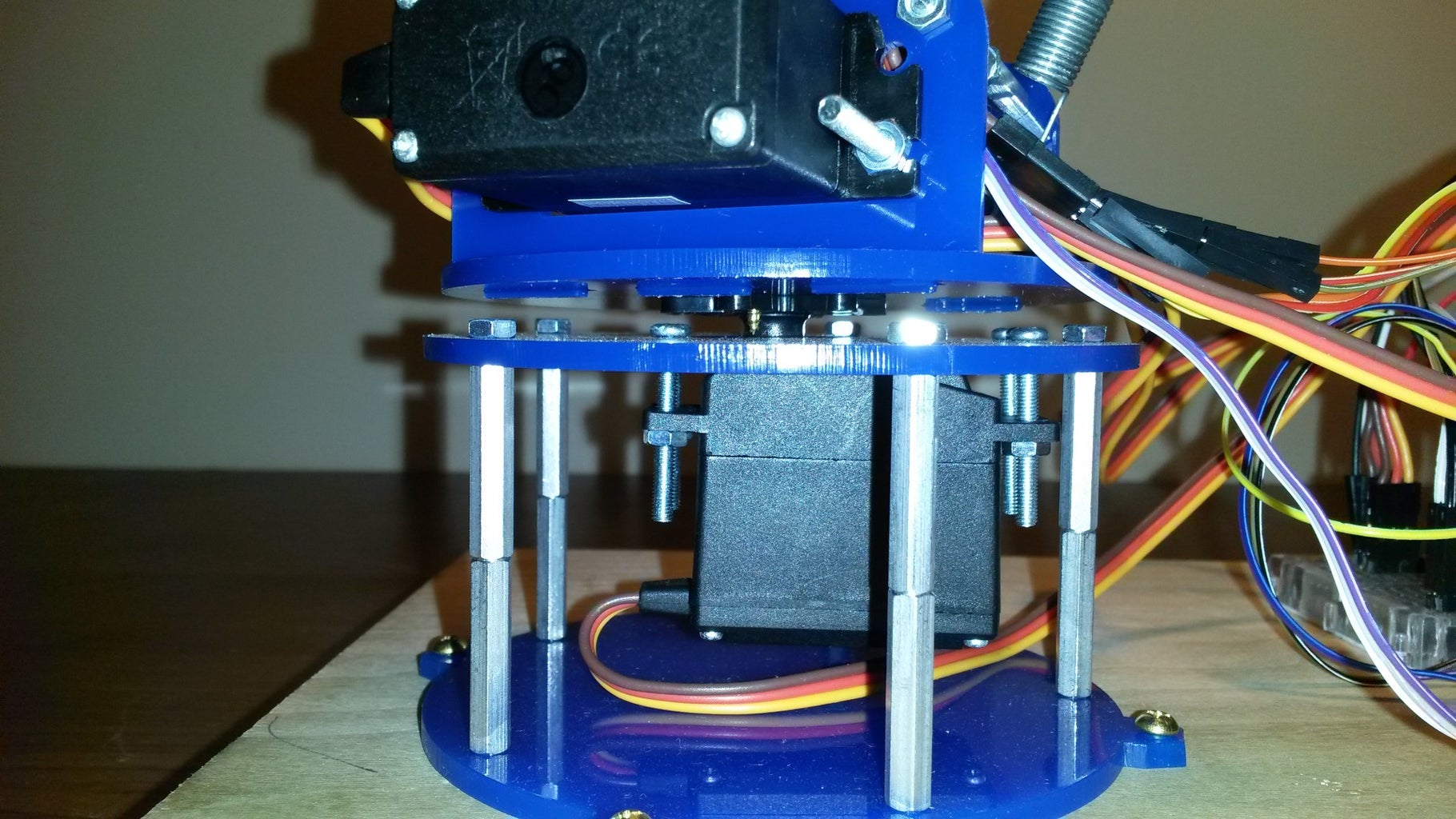 Arduino Controlled Robotic Arm W/ 6 Degrees of Freedom : 5 Steps (with ...